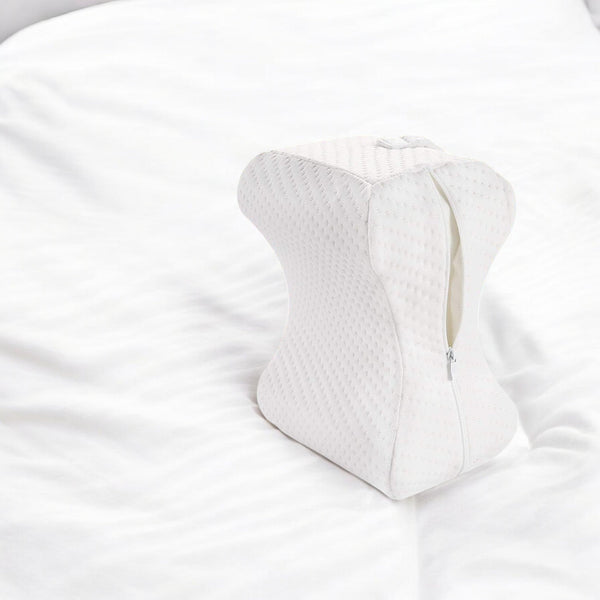 Kniekussen voor in Bed - Wit - Orthopedisch Kniekussen - Beenkussen - Zijslaapkussen - Zijslaap Kussen Voor In Bed - Heupklachten (Copy)