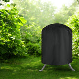 BBQ Hoes - 13 inch - Universeel - Geschikt voor Kamado, Weber, Grill Joe - Barbecue Hoes Waterafstotend - BBQ Accessoires - Beschermhoes Rond met Trekkoord - Kamado Accessoires