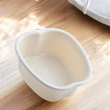 Voetbad - Wit - 37 x 33 x 15 CM - Voetenbad - Massagebad - Ontspanning