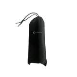 Poncho - Zwart - One Size Fits All - Fietsponcho Fiets - Reflecterende strips - Dames & Heren - Waterdicht