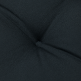 Kopu® Prisma Black - Comfortabel Tuinkussen met Hoge Rug - Zwart