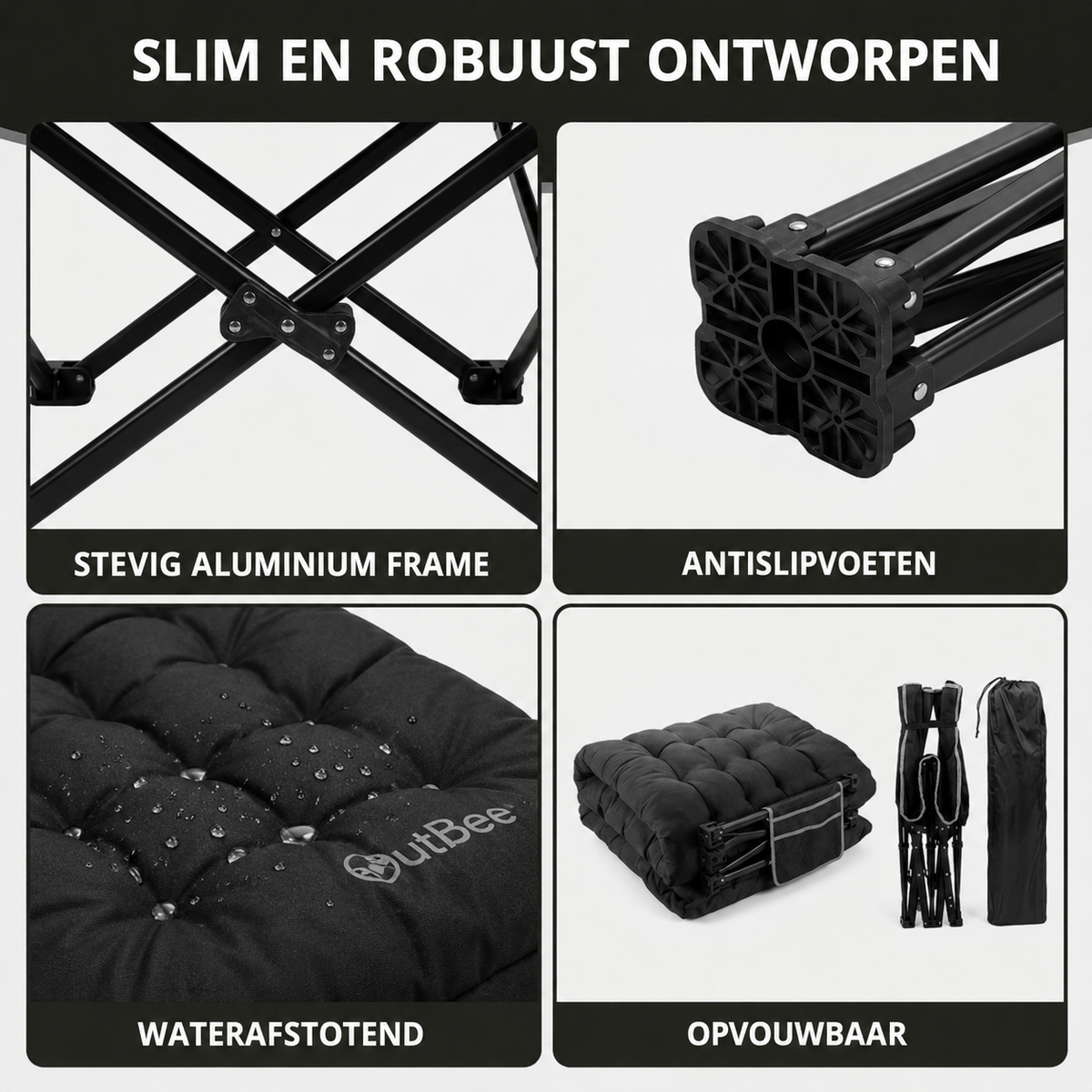 Veldbed met Kussen