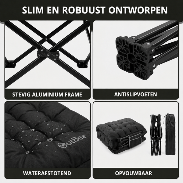 Veldbed met Kussen