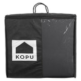 Kopu® Retro Flower Loungekussenset Zit en Rug 60 cm - Grey