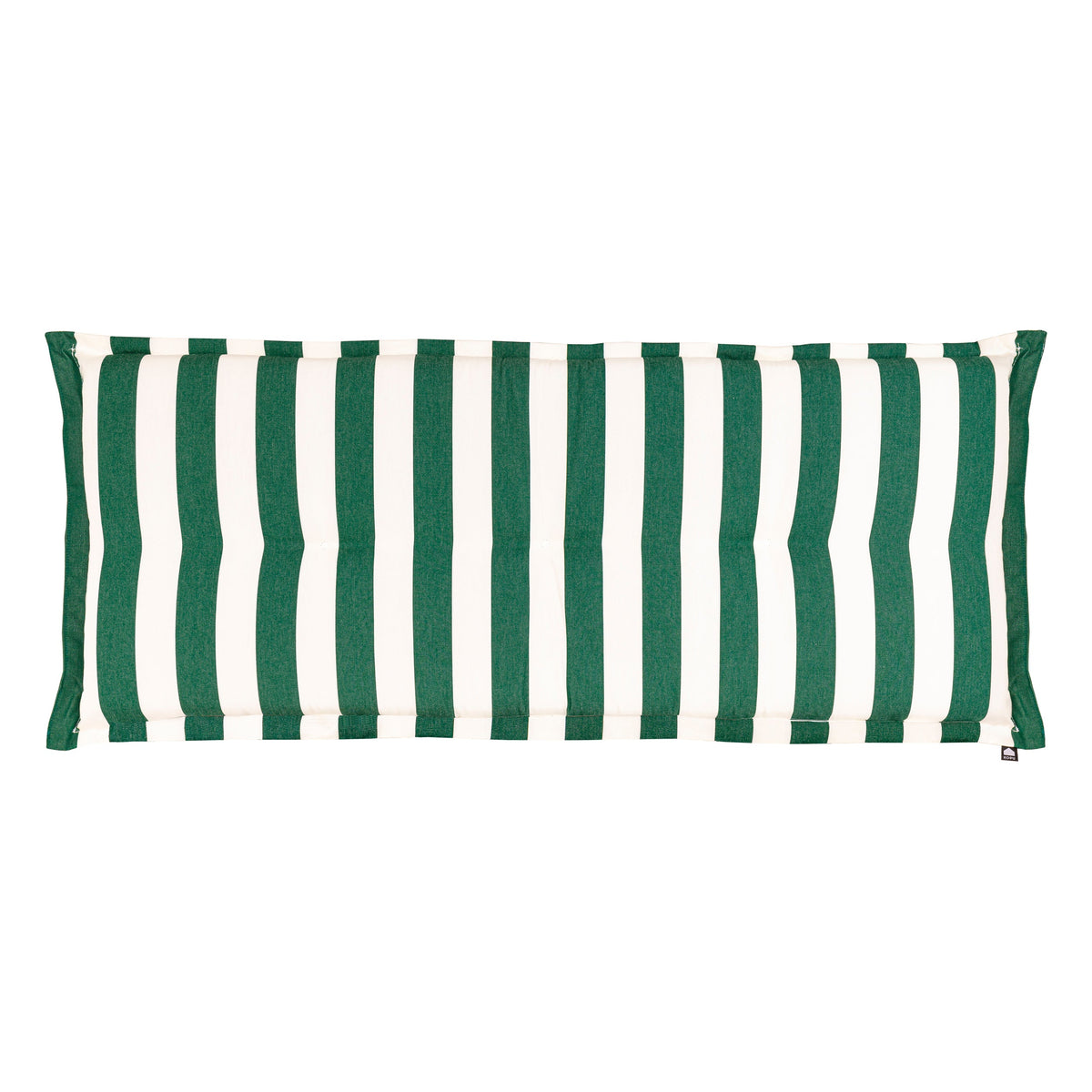 Kopu® Mila Forest Green 120 cm - Hoogwaardig Bankkussen - Gestreept