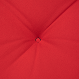 Kopu® Prisma Red - Comfortabel Tuinkussen Lage Rug - Rood