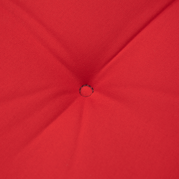 Kopu® Prisma Red - Comfortabel Tuinkussen Lage Rug - Rood