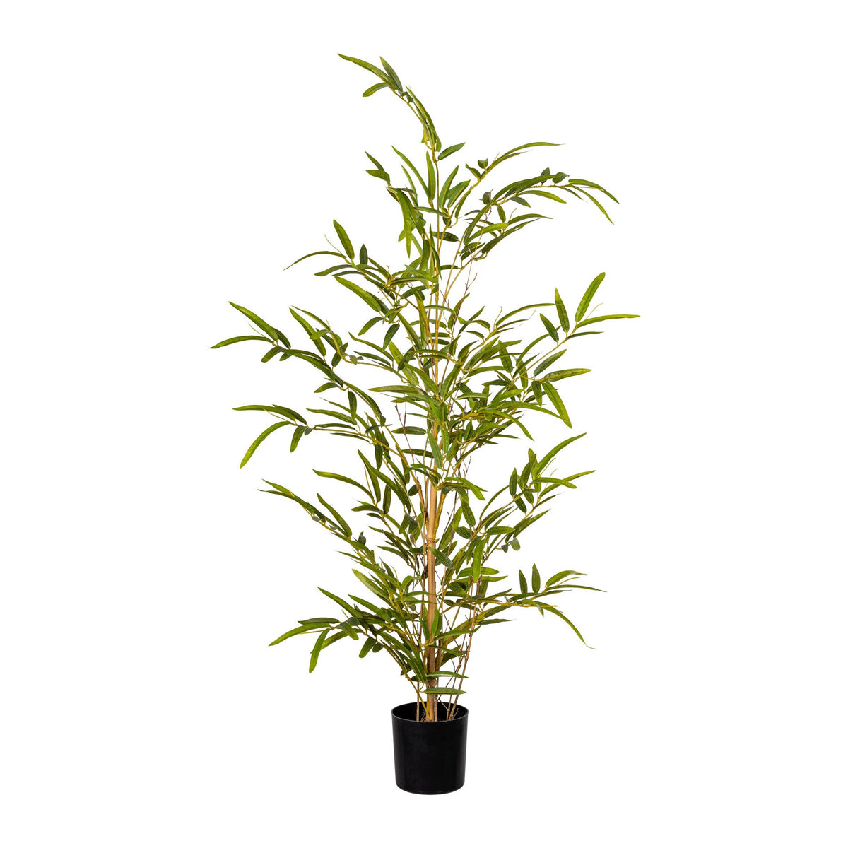 Kopu® Kunstplant Bamboe 90 cm - in zwarte pot - Nepplant