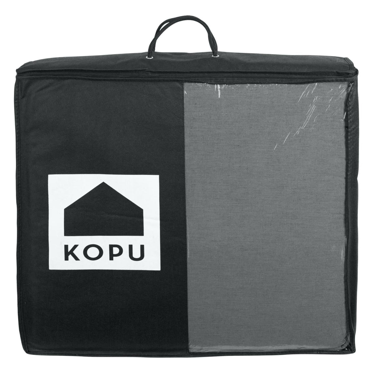 Kopu® Prisma Mouse Grey Loungekussenset Combinatie Zit en Rug 60 cm