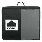 Kopu® Prisma Mouse Grey Loungekussenset Combinatie Zit en Rug 60 cm