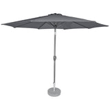 Kopu® Calma Parasolset Rond 300 cm met Hoes - Grijs