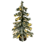 Excellent Trees® Valbo Mini Kerstboom 50 cm met batterij verlichting en Sneeuw - Kunstkerstboom met 72 Lampjes