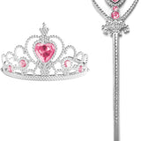 Prinsessen verkleedcape met Accessoires Roze