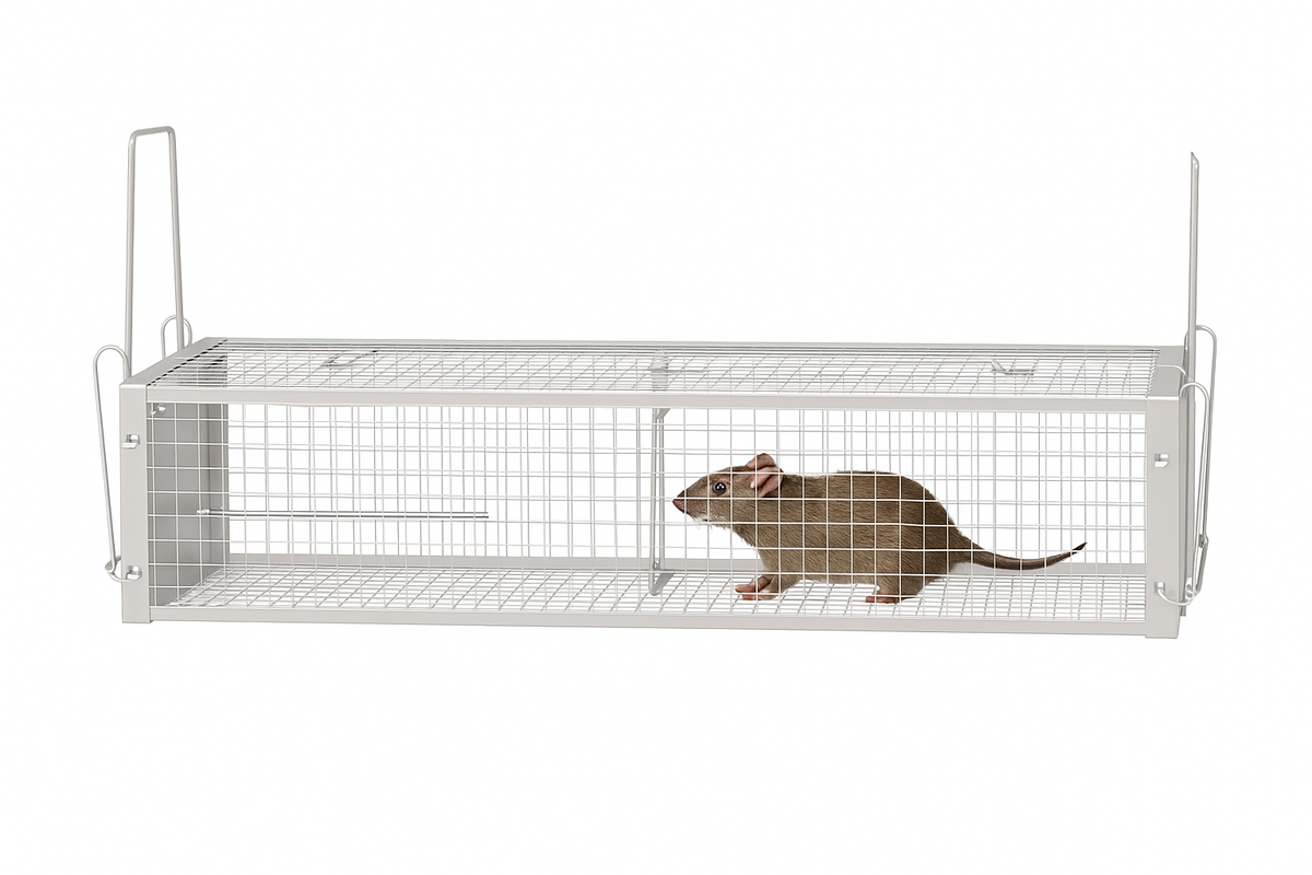 Dierenvriendelijke Muizen- en Rattenval – Herbruikbare Levend Vangkooi
