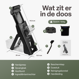 Chefino Taglio - Mandoline - Groentesnijder met Opvangbak – Verstelbare Groente Snijder – Julienne Snijder – Blokjessnijder – Groente Hakker – Mandoline Keuken – Komkommer, Ui en Groente Snijden