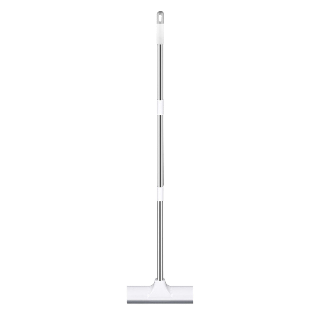 Schrobber 2 in 1 - Trekker douche - Schrobbezem - Luiwagen - Trekker - Schuurborstel - Badkamer borstel vloertrekker met steel schrobborstel - Bezem - vloerwisser badkamer - Schrobborstel Met telescopische steel