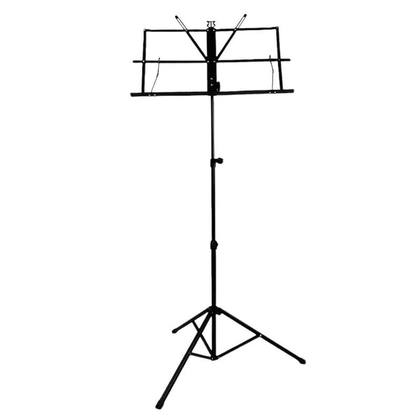 Muziekstandaard Inklapbaar & Verstelbaar - Zwart - 140 cm - Bladmuziek houder - Lessenaar voor Bladmuziek
