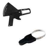 Vetmeter en Meetlint Lichaam - Complete Set - Huidplooimeter en Body Mass Tape - Lichaamsvet meten