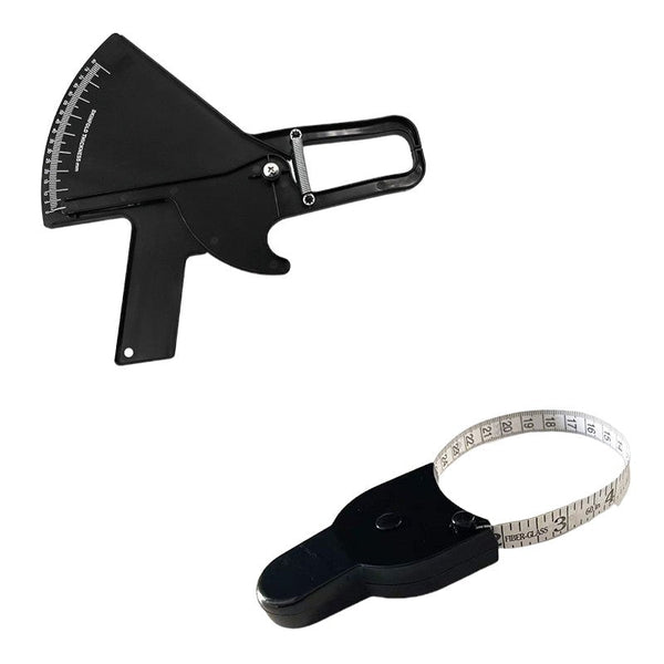 Vetmeter en Meetlint Lichaam - Complete Set - Huidplooimeter en Body Mass Tape - Lichaamsvet meten