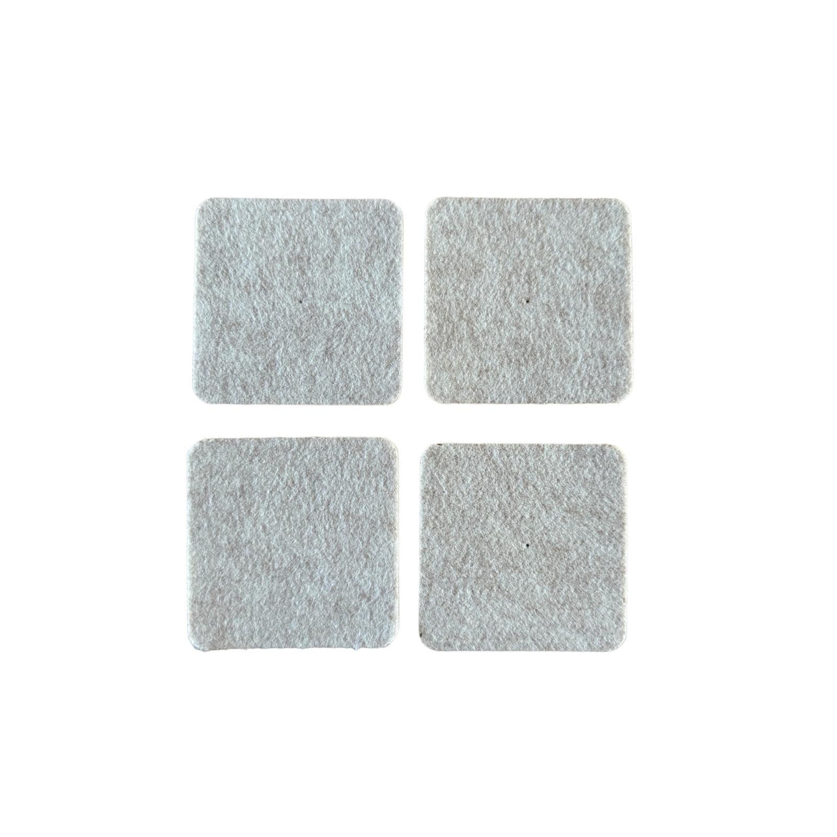 Onderzetters - Beige met Eland - 4 stuks - Vilt - Dubbelzijdig - Tafelbeschermer - Onderzetters voor Glazen