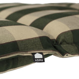 Kopu® Country Green - Comfortabel Tuinkussen met Hoge Rug - Groen