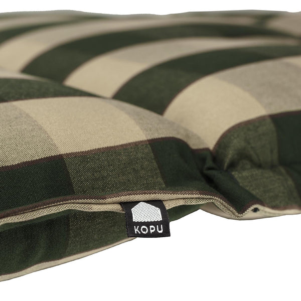 Kopu® Country Green - Comfortabel Tuinkussen met Hoge Rug - Groen