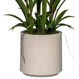 Kopu® Kunstbloem Orchidee Oncidium 98cm in pot - Wit