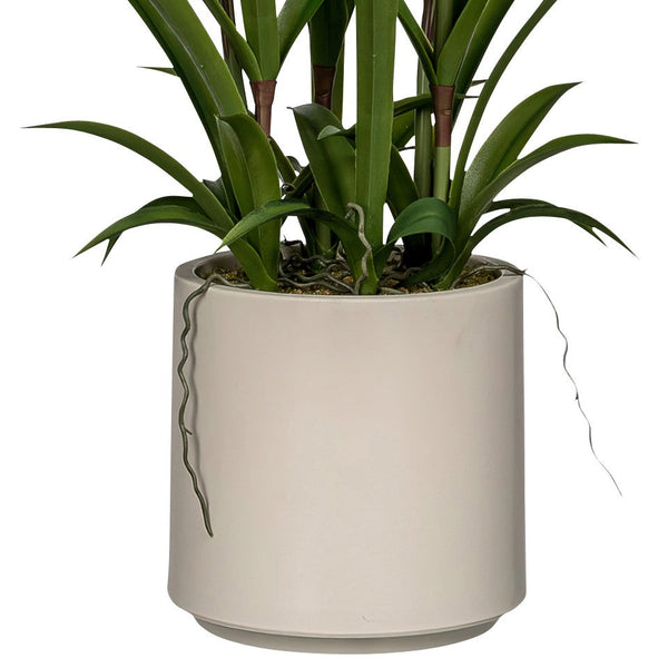 Kopu® Kunstbloem Orchidee Oncidium 98cm in pot - Wit