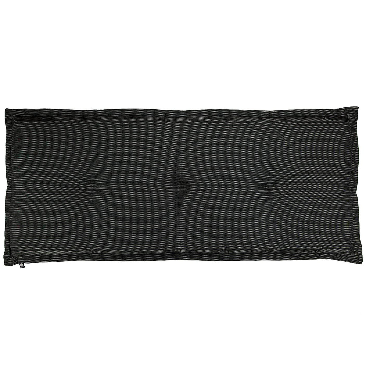 Kopu® Manchester Black - Hoogwaardig  Bankkussen 180x50 cm - Zwart