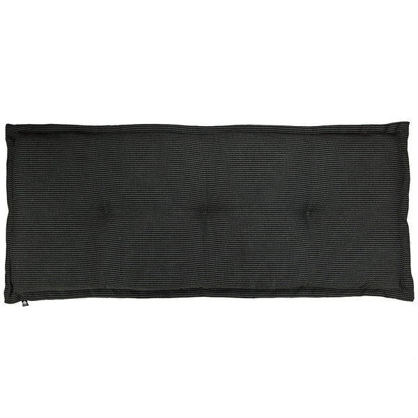 Kopu® Manchester Black - Hoogwaardig  Bankkussen 180x50 cm - Zwart