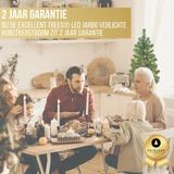 Excellent Trees® LED Jarbo 90 cm Mini Kerstboom met verlichting - Kunstkerstboom kant en klaar met Verlichting - Hoogwaardig PVC - 80 LED Lampjes