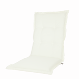 Kopu® Prisma Ivory - Comfortabel Tuinkussen met Hoge Rug - Wit