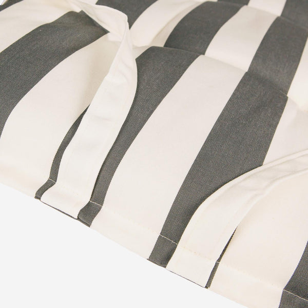 Kopu® Mila Grey - Comfortabel Tuinkussen met Lage Rug - Grijs