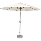 Kopu® Calma Natural - Stevige Ronde Aluminium Parasol doorsnede 300cm