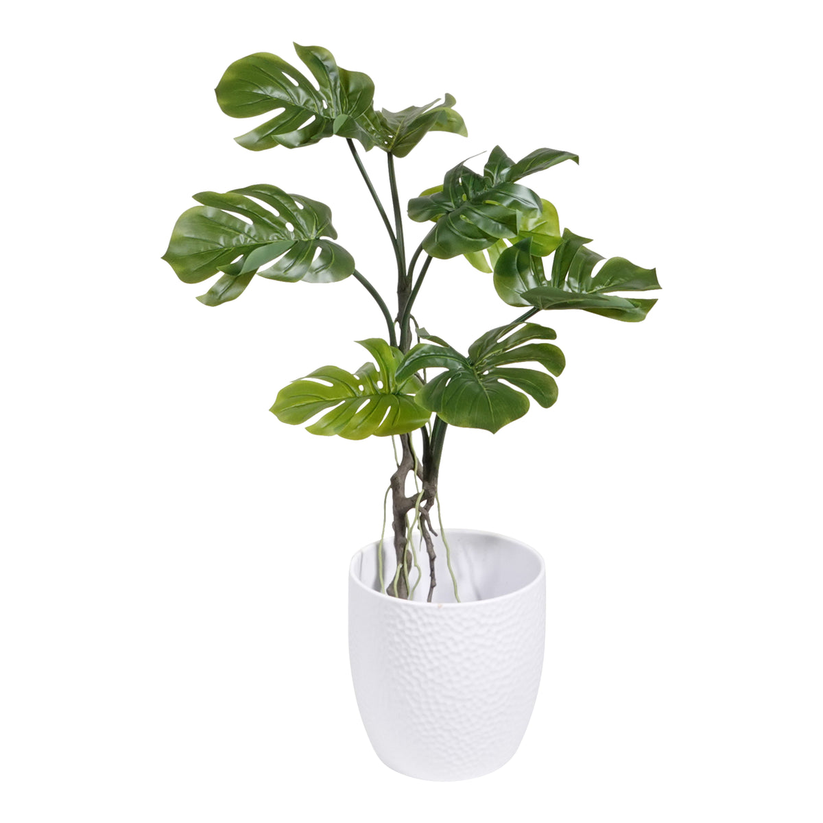 Kopu® Kunstplant Split Philodendron 75 cm - 8 bladeren - Nepplant