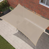 Kopu® Schaduwdoek Rechthoek 280 gram Waterdoorlatend 2x3 m - Beach
