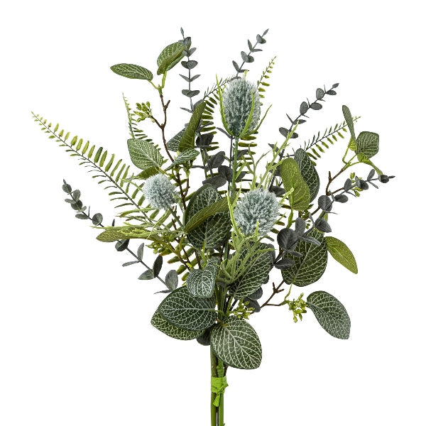 Kopu® Kunstbloemen Distel Boeket Mix 56 cm - Groen