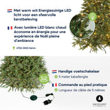 Excellent Trees® LED Ulvik 240 cm - Premium Kerstboom met 560 lampjes  ⌀155cm - 240cm