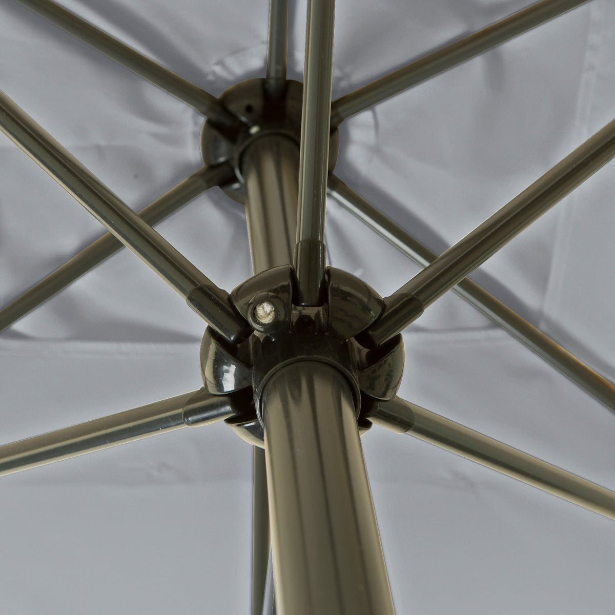 Kopu® Bilbao Parasol Rechthoekig 150x250 cm met Knikarm - Lichtgrijs