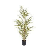 Kopu® Kunstplant Bamboe 90 cm - in zwarte pot - Nepplant