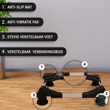 Wasmachine Verhoger Zwart