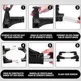 Wasmachine Verhoger Zwart