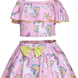 Unicorn Bikini Roze Meisjes