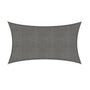 Kopu® Schaduwdoek Rechthoek 280 gram Waterdoorlatend 3x4 m - Grijs