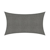Kopu® Schaduwdoek Rechthoek 280 gram Waterdoorlatend 3x4 m - Grijs