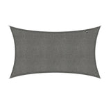 Kopu® Schaduwdoek Rechthoek 280 gram Waterdoorlatend 2x3 m - Grijs