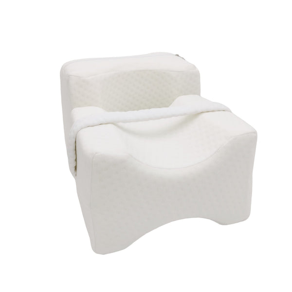 Kniekussen voor in Bed - Wit - Orthopedisch Kniekussen - Beenkussen - Zijslaapkussen - Zijslaap Kussen Voor In Bed - Heupklachten (Copy)