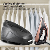 Carewat Stoomstrijkijzer met Stoomgenerator - Goud - 2200W - 1.5L Uitneembare Watertank - 100 g-min Stoomproductie - Keramische Zoolplaat - 3.0 Bar Stoomdruk - Anti-Oververhitting - Geschikt voor alle stoffen