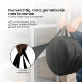 EV Kabel Tas – Opbergtas voor Laadkabel Auto – Waterdichte Kabel Organizer Auto Kofferbak – Geschikt voor EV, Startkabels & Verlengkabels tot 26 Meter – 40 cm Rond Formaat