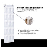 Deur Schoenen Organizer – 15 Vakken – Hangende Schoenenopberger – Transparant – Schoenenrek voor Deur – Opberg Organizer voor Schoenen, Accessoires & Kleding